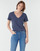 Clothing Women Short-sleeved t-shirts Tommy Jeans TJW SLIM JERSEY V NECK Marine