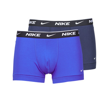 Underwear Men Boxer shorts Nike EVERYDAY COTTON STRETCH X2 Blue / Marine