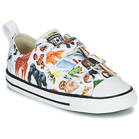 Shoes Children Low top trainers Converse CHUCK TAYLOR ALL STAR 2V - OX White / Multicoloured