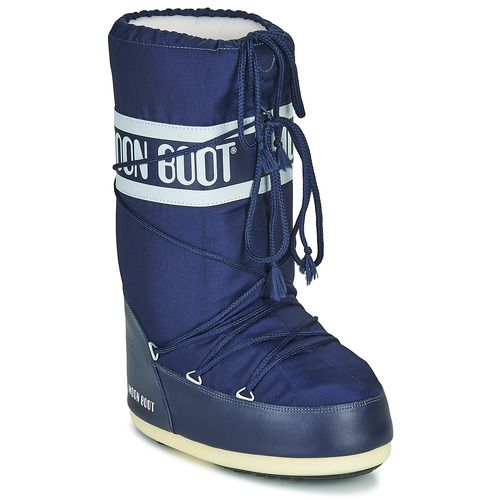 Shoes Women Snow boots Moon Boot NYLON Blue