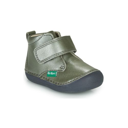 Shoes Girl Mid boots Kickers SABIO Silver