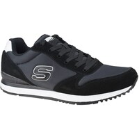Shoes Men Low top trainers Skechers Sunlite Waltan Graphite, Black