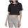 Clothing Women Short-sleeved t-shirts adidas Originals M10 Crop Top Black