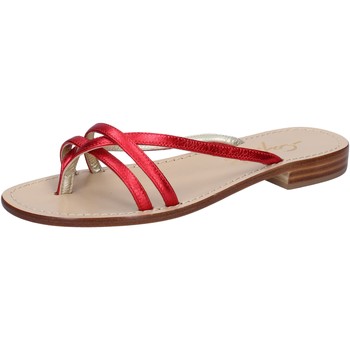 Shoes Women Sandals Capri BY501 Red