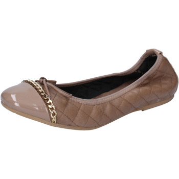 Shoes Women Flat shoes Crown BX639 Beige