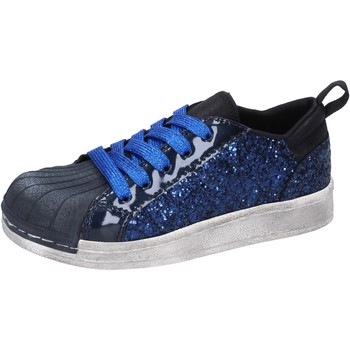 Shoes Girl Low top trainers Holalà BT330 Blue