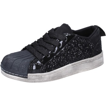 Shoes Girl Low top trainers Holalà BT331 Black