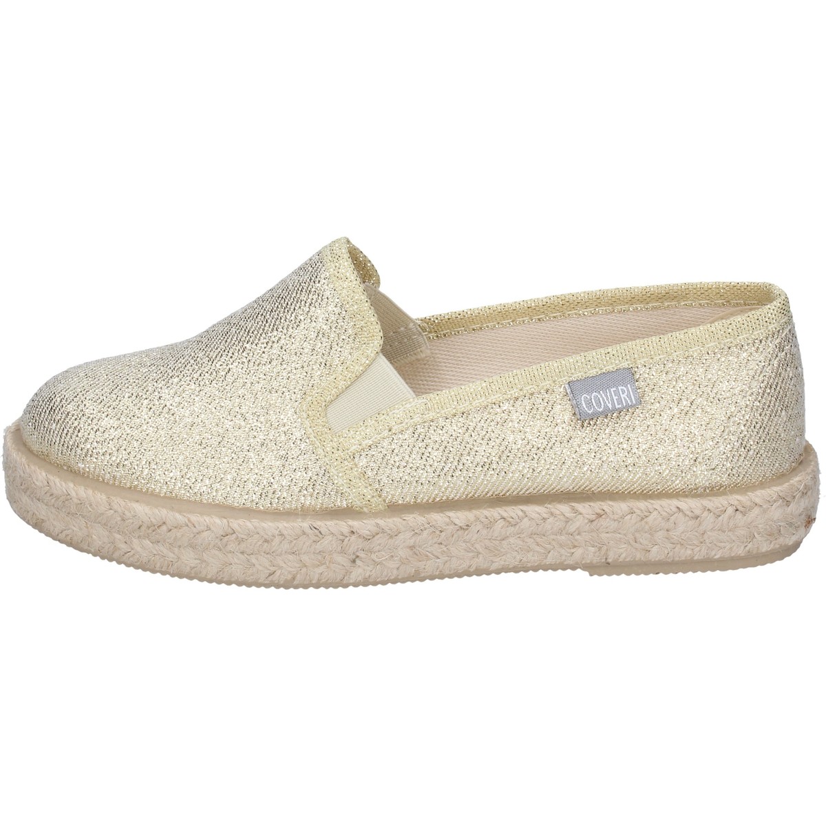 Shoes Girl Trainers Enrico Coveri BN700 Gold
