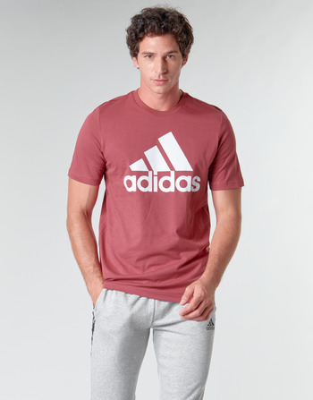 Clothing Men Short-sleeved t-shirts adidas Performance MH BOS Tee Red / Heritage