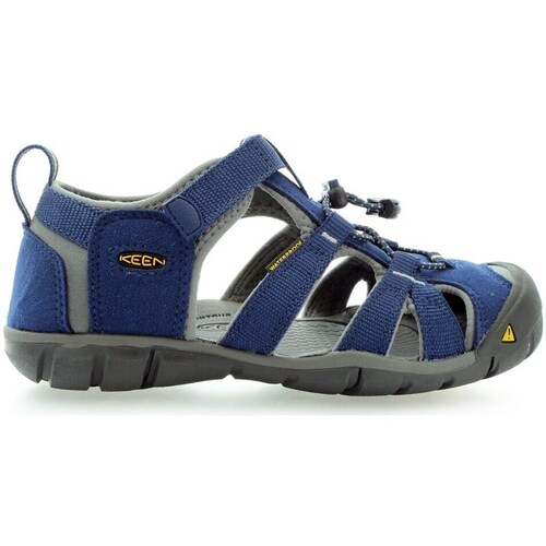 Shoes Children Sandals Keen Seacamp II Cnx Graphite, Navy blue
