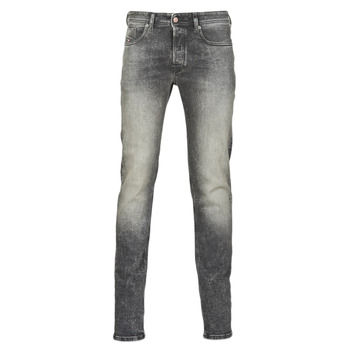 Clothing Men Skinny jeans Diesel SLEENKER Grey / Dark