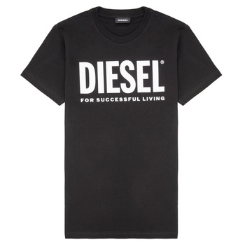 Clothing Children Short-sleeved t-shirts Diesel TJUSTLOGO Black