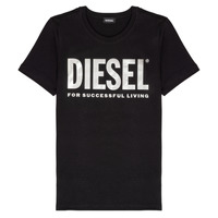 Clothing Girl Short-sleeved t-shirts Diesel TSILYWX Black