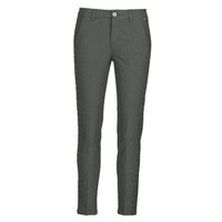Clothing Women 5-pocket trousers Freeman T.Porter CLAUDIA POLYNEO Grey