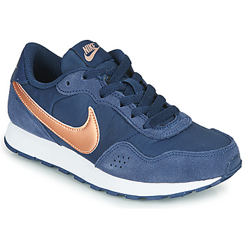 Shoes Children Low top trainers Nike MD VALIANT GS Blue / Coppery