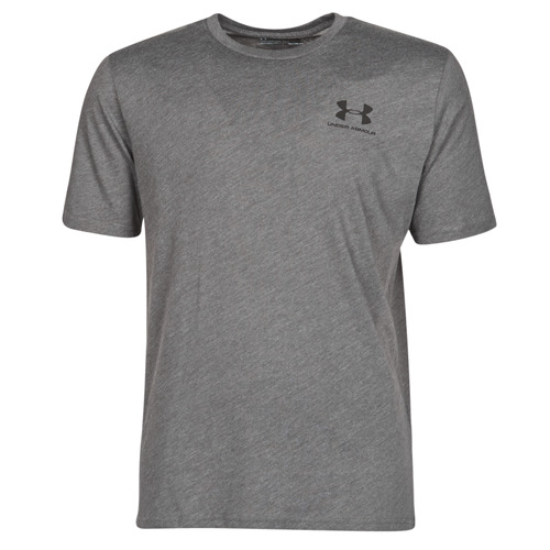 Clothing Men Short-sleeved t-shirts Under Armour SPORTSTYLE LEFT CHEST SS Grey