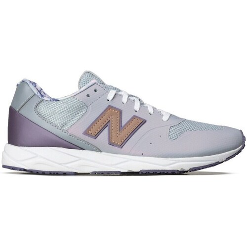 Shoes Women Low top trainers New Balance WRT96PCB White, Violet, Grey