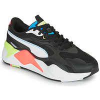 Shoes Low top trainers Puma RS-X3 Black / White / Coral