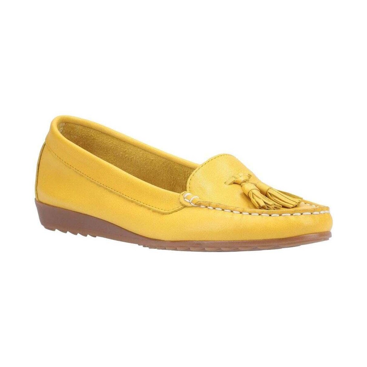 Shoes Women Derby Shoes & Brogues Riva Di Mare Aldons Womens Moccasins Yellow