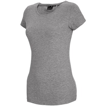 Clothing Women Short-sleeved t-shirts 4F TSD001 Grey
