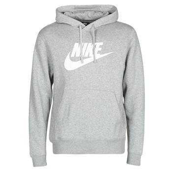 Clothing Men Sweaters Nike M NSW CLUB HOODIE PO BB GX Grey