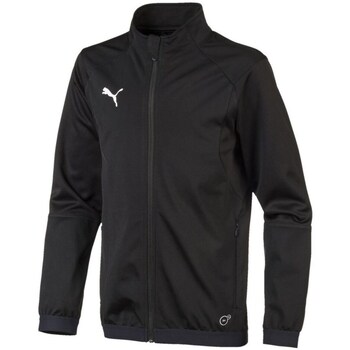 Clothing Boy Track tops Puma Liga Training Jacket Black