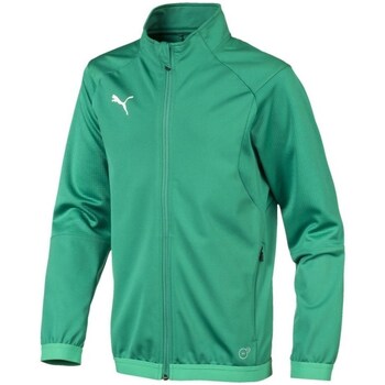Clothing Boy Track tops Puma Liga Training Jacket Green