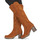 Shoes Women High boots Casual Attitude HAPI Camel