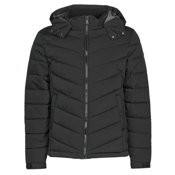 Guess  STRETCH PUFFA HOODED  men's Jacket in Black