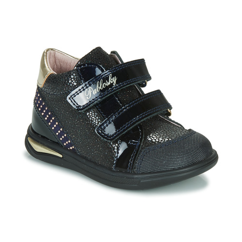 Shoes Girl Hi top trainers Pablosky 87529 Marine
