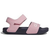 Shoes Girl Outdoor sandals adidas Originals Adilette Sandal Pink