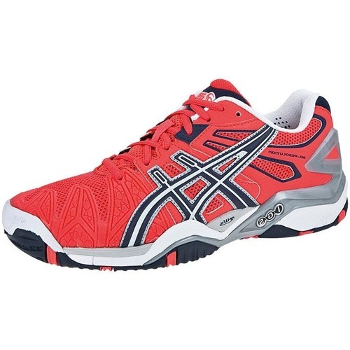 Shoes Women Tennis shoes Asics Gelresolution 5 Red, Black