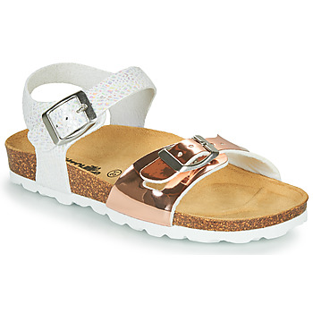 Citrouille et Compagnie  RELUNE  girls's Children's Sandals in Gold. Sizes available:10.5 kid,11.5 kid,12 kid,12.5 kid,13.5 kid,1 kid,2 kid,2.5 kid