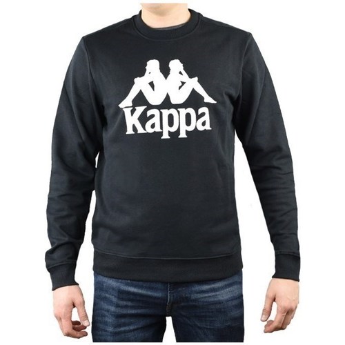 Clothing Men Sweaters Kappa Sertum RN Sweatshirt Black