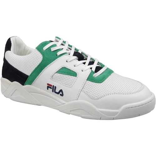 Shoes Men Low top trainers Fila Cedar CB Low Green, White