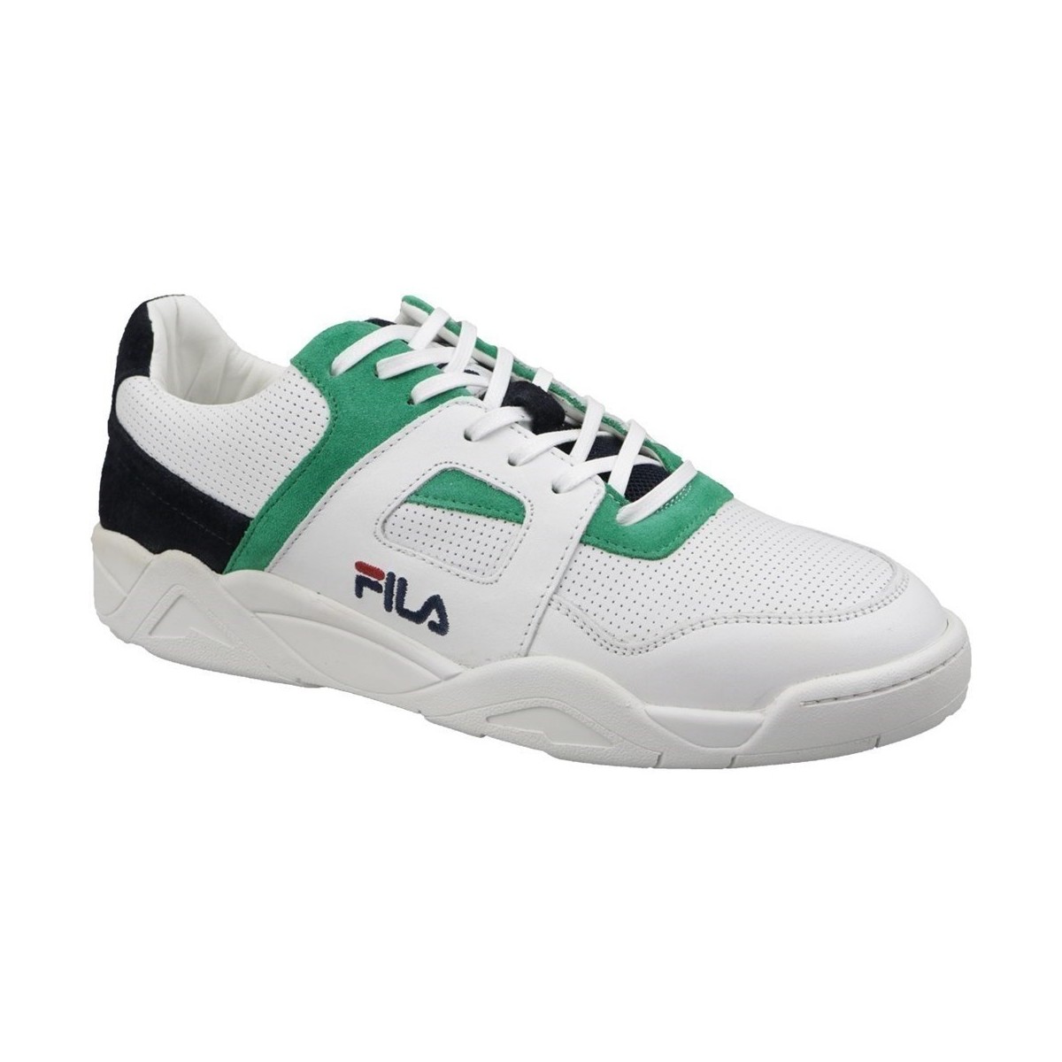 Shoes Men Low top trainers Fila Cedar CB Low White, Green
