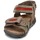 Shoes Boy Outdoor sandals Geox STORM Olive / Dk / Red