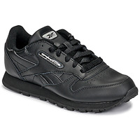 Shoes Children Low top trainers Reebok Classic CLASSIC LEATHER Black