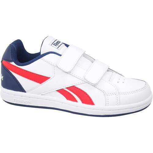 Shoes Children Low top trainers Reebok Sport Royal Prime White, Navy blue, Red