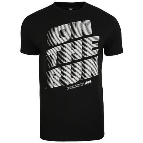 Clothing Men Short-sleeved t-shirts Monotox ON The Run Black