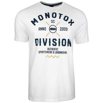 Clothing Men Short-sleeved t-shirts Monotox Division White