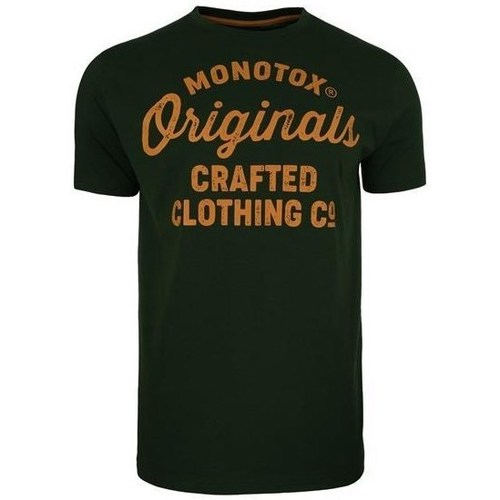 Clothing Men Short-sleeved t-shirts Monotox Originals Crafted Black