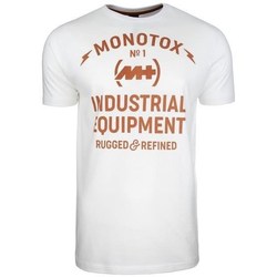 Clothing Men Short-sleeved t-shirts Monotox Industrial White