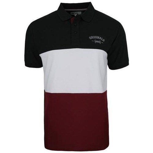 Clothing Men Short-sleeved t-shirts Monotox Polo College Black, Burgundy, White