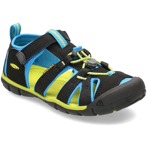 Shoes Children Sandals Keen Seacamp II Cnx Black, Blue