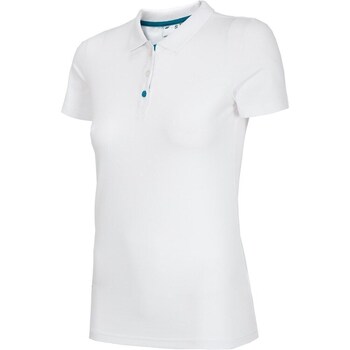 Clothing Women Short-sleeved t-shirts 4F TSD008 White