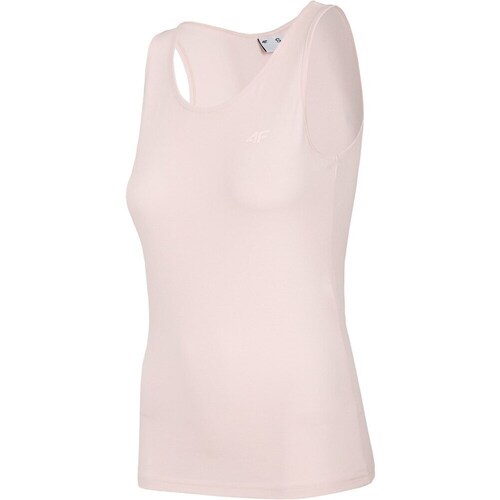 Clothing Women Short-sleeved t-shirts 4F TSD003 Pink