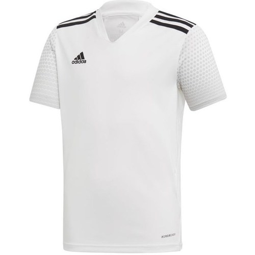 Clothing Boy Short-sleeved t-shirts adidas Originals JR Regista 20 White, Black