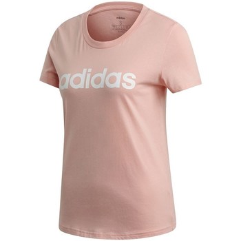 Clothing Women Short-sleeved t-shirts adidas Originals W E Lin Slim T Pink