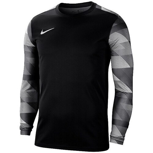 Clothing Boy Short-sleeved t-shirts Nike JR Dry Park IV Grey, Black